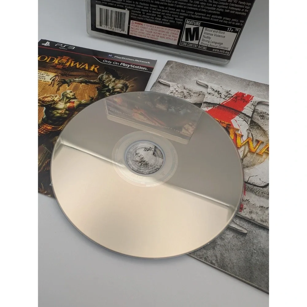God Of War 3 - Sony Playstation 3 - Sony PS3 - Tested - CIB - Complete NM Disc